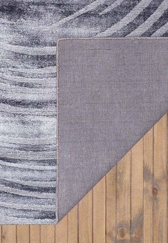 Индийский ковер из вискозы 33595 TC-H-109 Grey