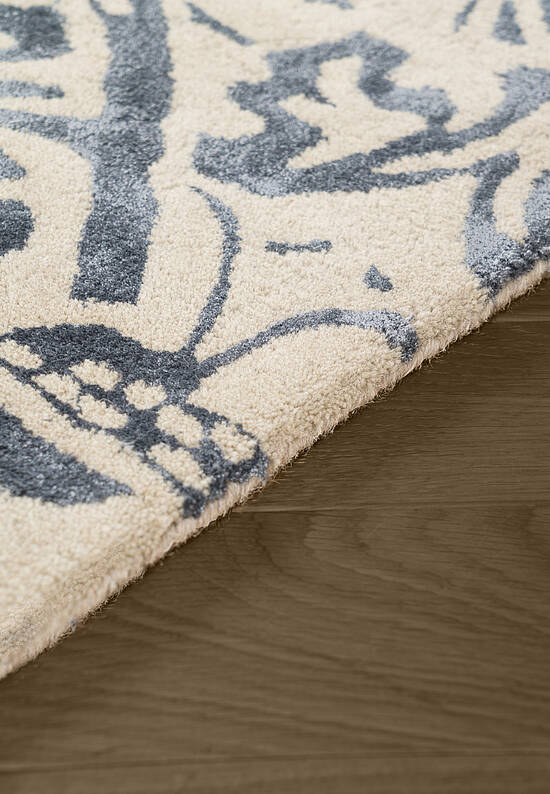 Изящный шерстяной ковер с цветочным узором Strawberry Thief-28105