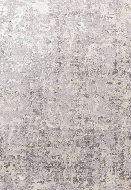 Ковер из шерсти с вискозой 2002-Light Grey