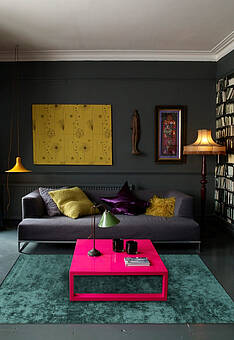 безворсовый ковер в интерьере Couture SC6173