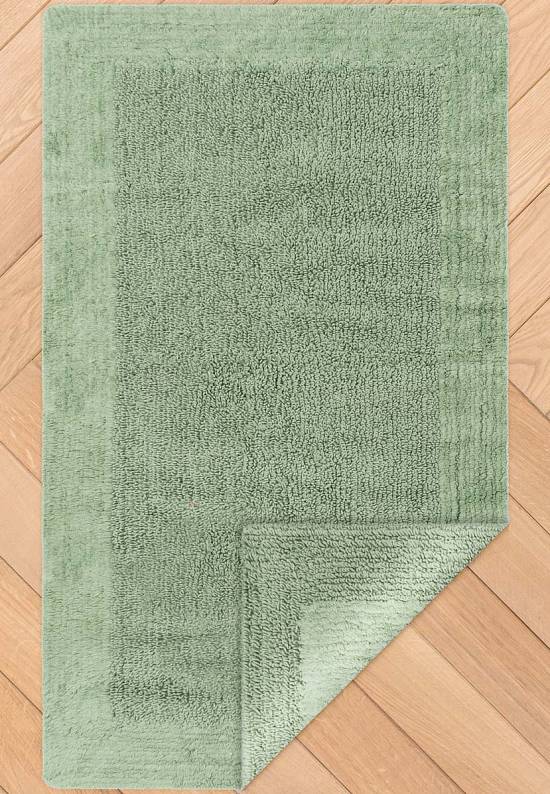 Двусторонний коврик для ванной  Natura Heavy 1626 Green