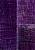 Безворсовый ковер-пэчворк ручной работы 109-Purple Passion