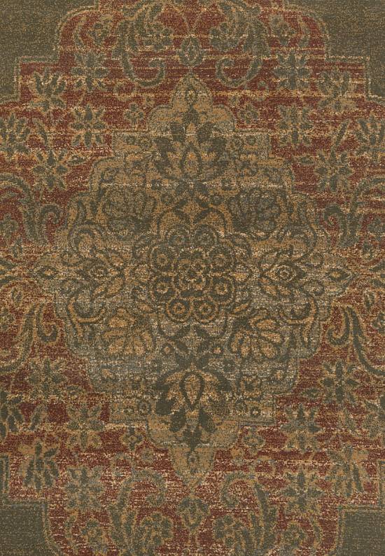 Высокоплотный ковер из вискозы 2M106-Green