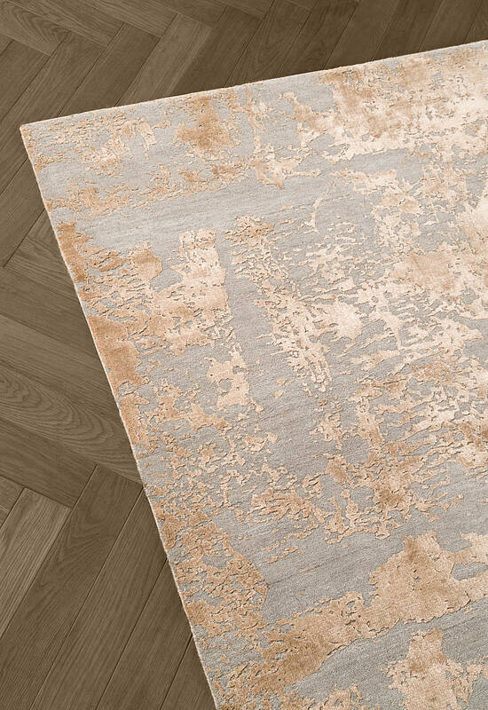 фрагмент ковра Project Error By Kavi 8/8-RWB ESK-431-Ashwood/Honey