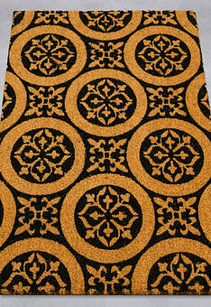 входной коврик в перспективе Doormat kokos Elegant Noir-75005