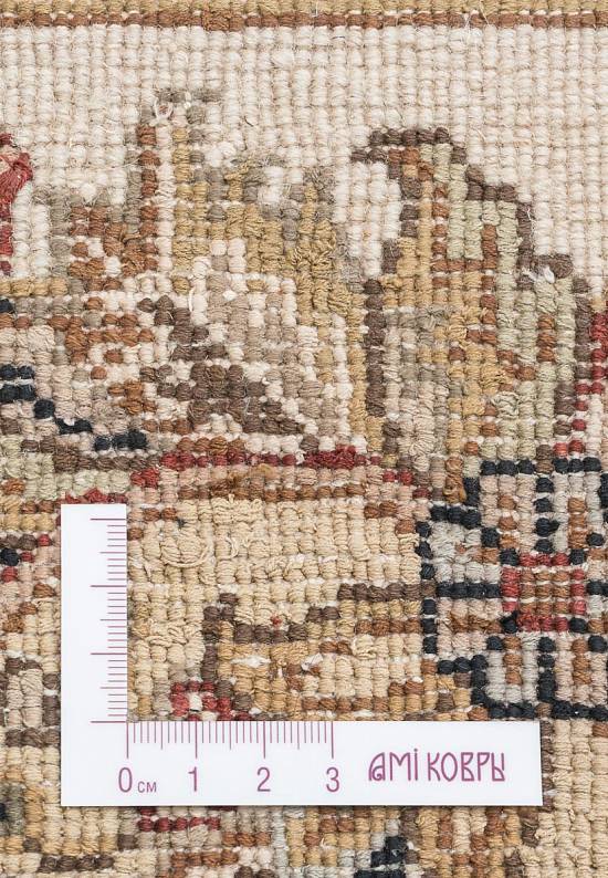 Элитный ковер ручной работы 10/10 SK-116 D. Camel-Ivory