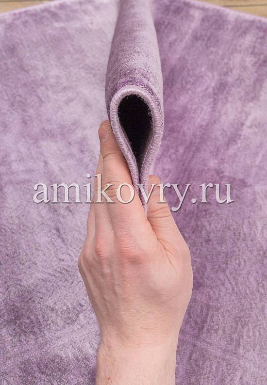 Неоклассический вискозный ковер из Турции MG166-Purple