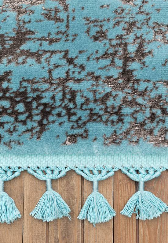 Винтажный турецкий ковер 02 Turquoise