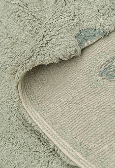 фактура ковра Lorena Canals Cotton Dot Blue Sage