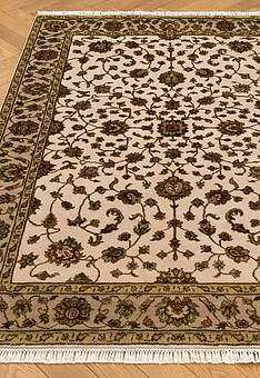 ковер в перспективе против ворса Kashan gold 10/10 SC-733-7-Ivory/Camel