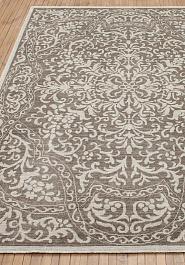 ковер в перспективе против ворса Bamboo Touch 511-Grey Platin