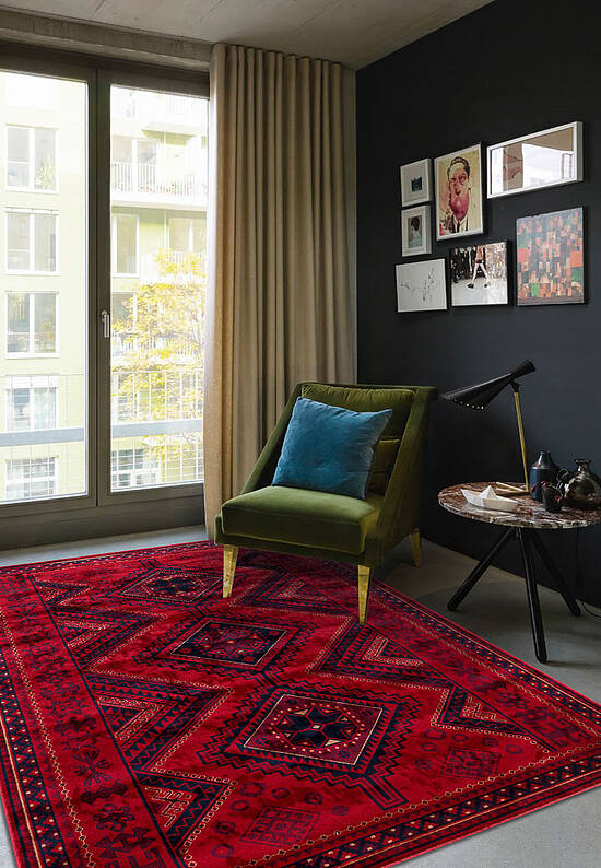 Высокоплотный ковер из вискозы VD3493-V216