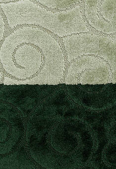 фрагмент коврика для ванной Confetti Bath Maximus Sile 2536 Hunter Green