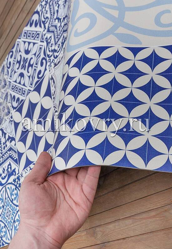 Безворсовый виниловый коврик для кухни Eclectic-E8