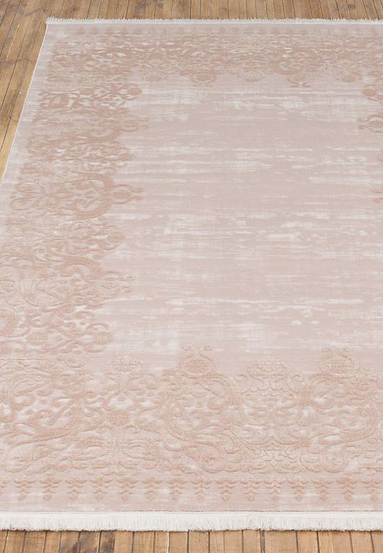 Турецкий однотонный ковер из акрила 5326 Beige