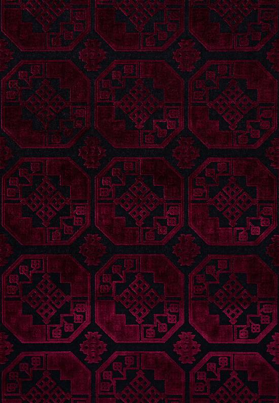 Турецкий ковер из вискозы 5169A-Red