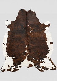дизайн натуральной шкуры коровы Триколор коричневый LN002-Tricolor 858