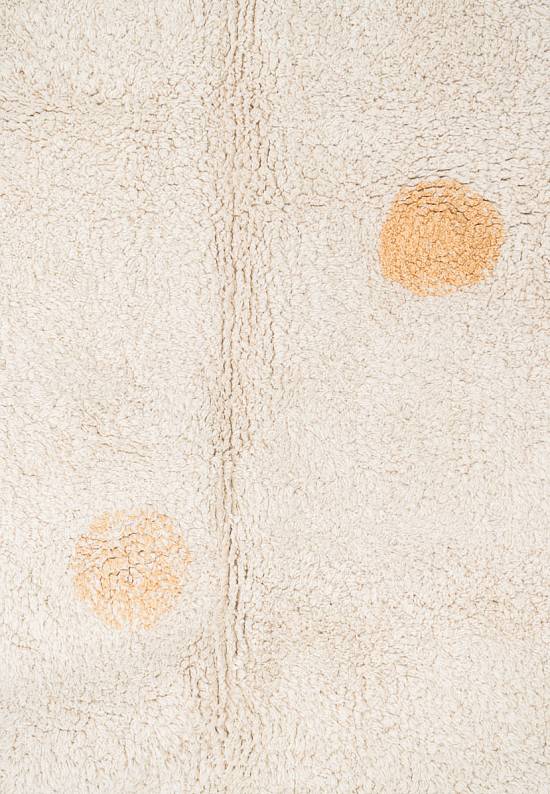 Детский стираемый ковер Hippie Polka Dots Vintage Honey