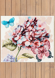 дизайн коврика для ванной Confetti Bath Bella Dancing Wings 01 Pink