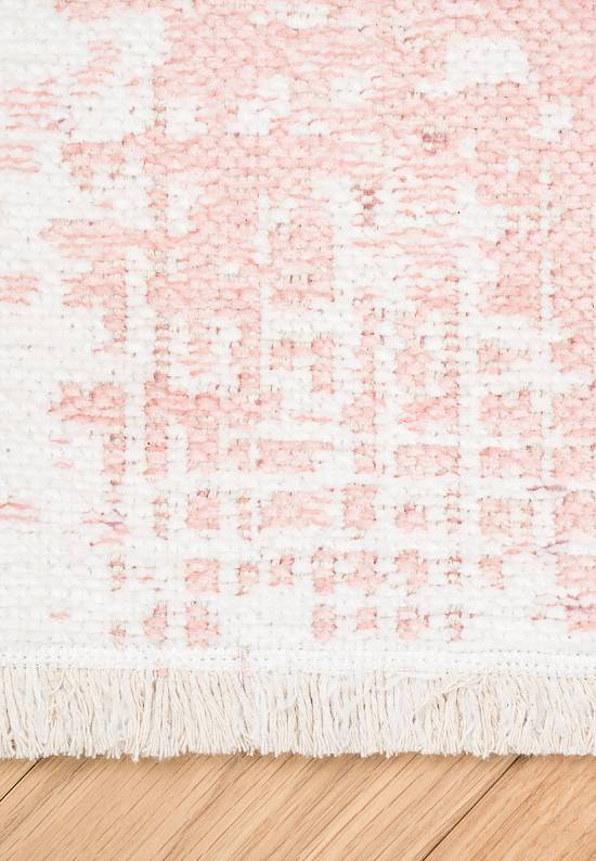 Двусторонний безворсовый ковер NK 01 Cream Pink