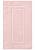 Розовый коврик для ванной из хлопка Ekose-Pink