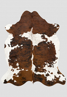 Натуральная шкура коровы Триколор коричневый LN002-Tricolor 864