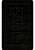 Черный коврик для ванной Maritime 2513 Black