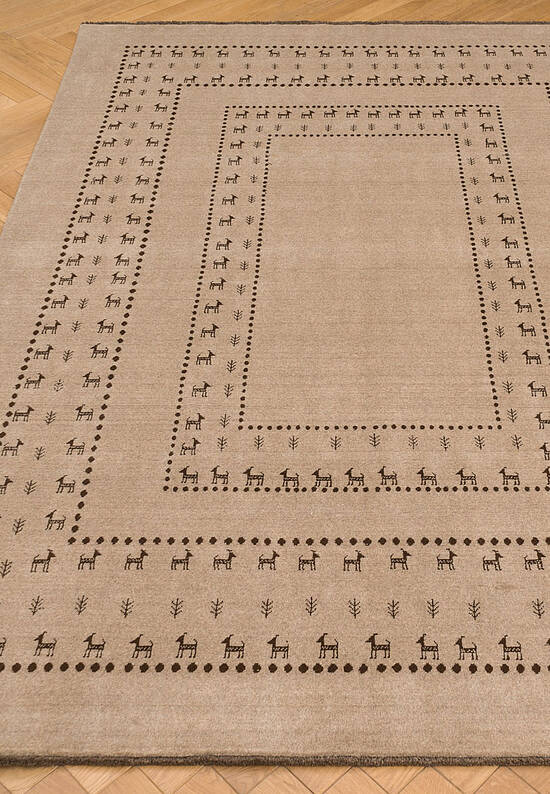 Иранский ковер из шерсти 22049