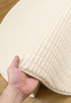 фактура ковра Flow Wool OF2529-O132 круг