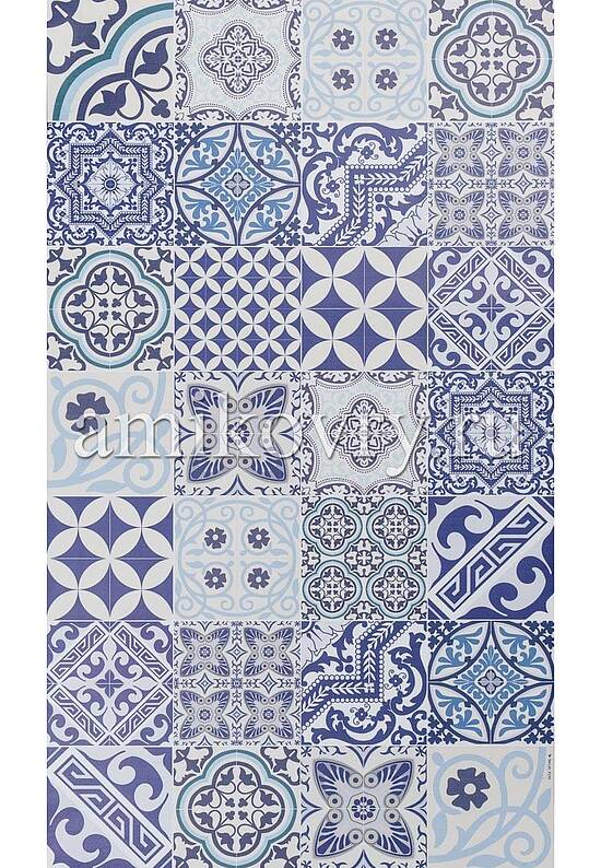 Безворсовый виниловый коврик для кухни Eclectic-E8