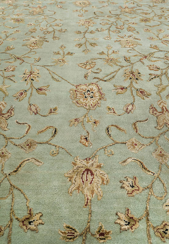 Элитный ковер ручной работы 10/10 CH-103-Green/Ivory