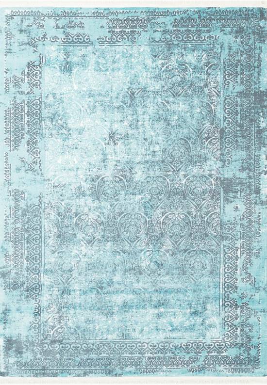 Турецкий винтажный ковер 11675 02 Blue