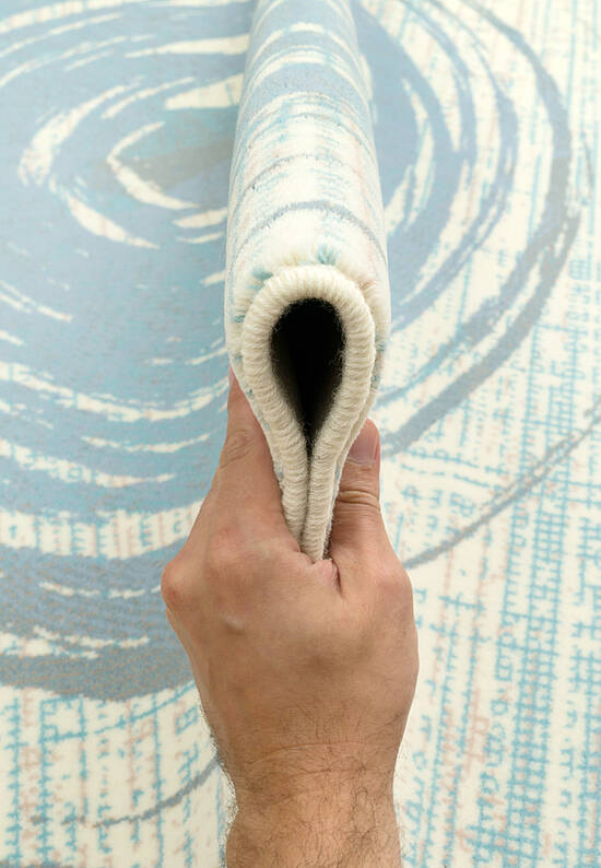 Монгольский шерстяной ковер EA5971-E11