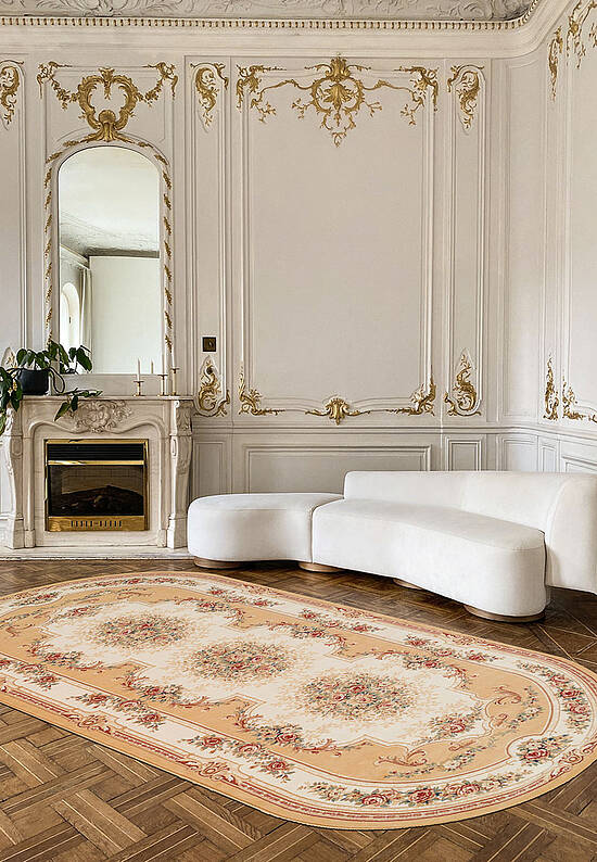 Молдавский шерстяной ковер 8539-51055