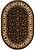 Элитный ковер ручной работы 10/10 HKS-1002-Brown/Ivory