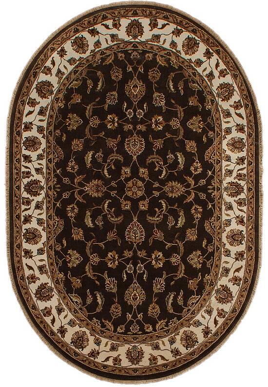 Элитный ковер ручной работы 10/10 HKS-1002-Brown/Ivory