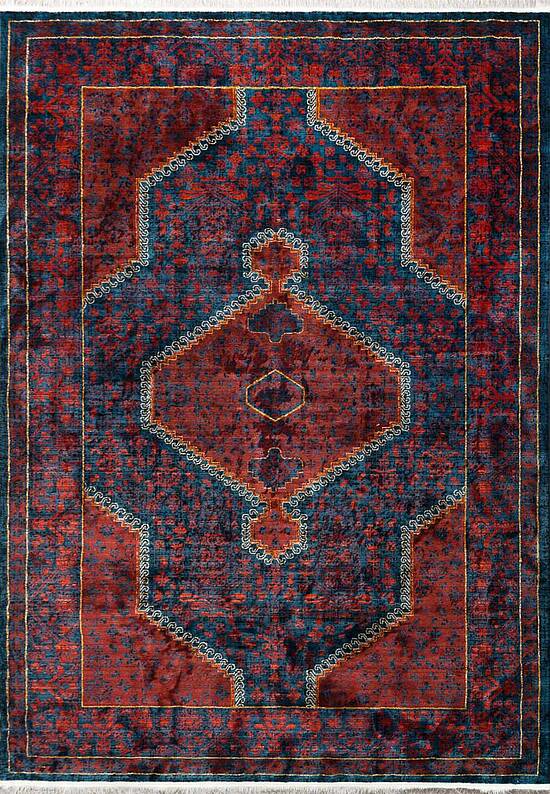 Иранский синтетический ковер FA4126-F8