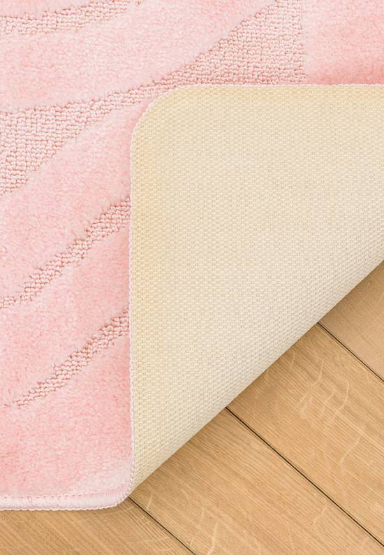 Розовый коврик для ванной Symphony 2574 Pink