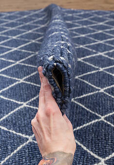 фактура безворсового ковра Ligne Pure Framework 229.001-500