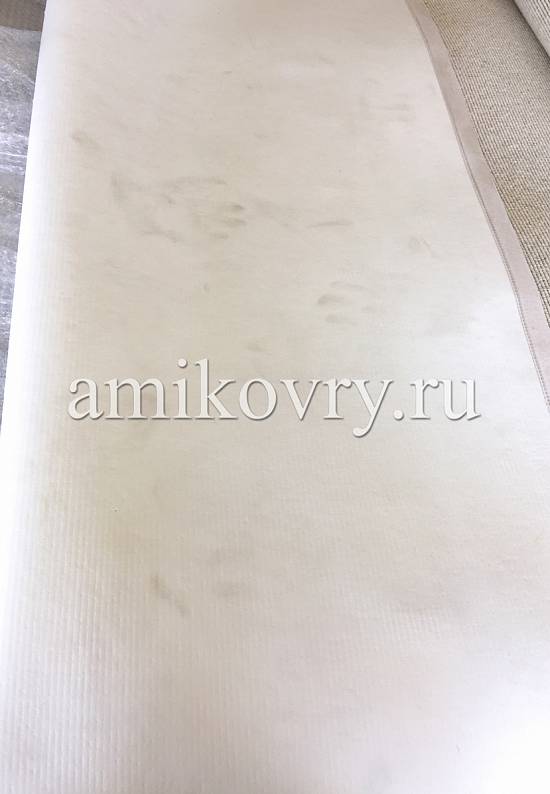 Безворсовый шерстяной ковер Light Beige discount