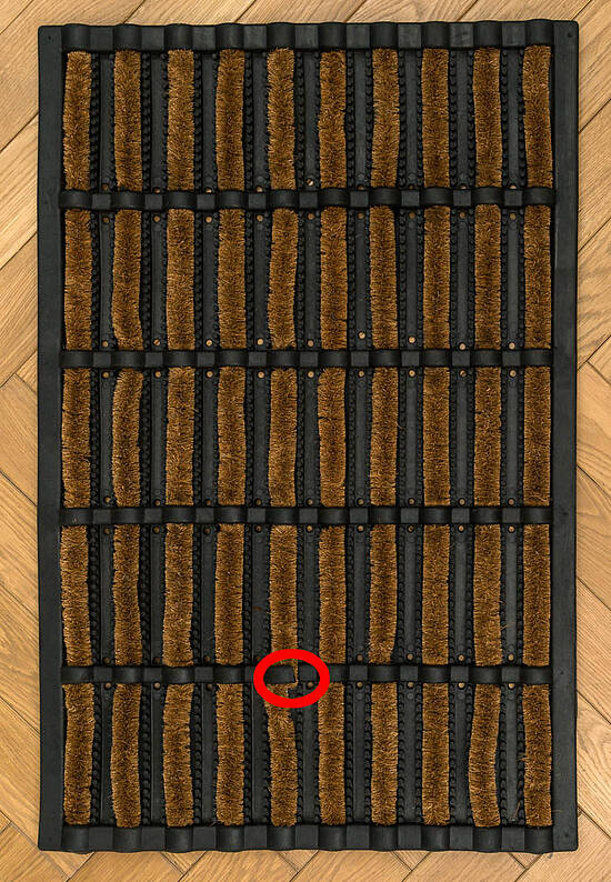 Входной коврик из кокосовой щетины Boot Scrapper-RBS-1001 discount