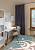 Недорогой современный ковер C051-Light Blue