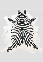 дизайн натуральной шкуры коровы Имитация зебры черно-белая 291
