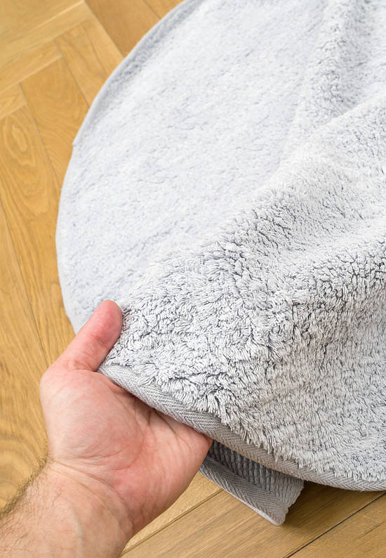 Хлопковый ковер CBN Plain Grey