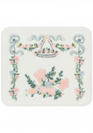 дизайн коврика для ванной Confetti Bath Bella La Fontaine 01 Pink