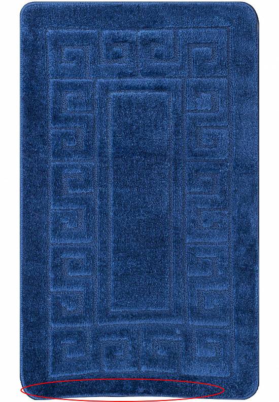 Синий коврик для ванной Ethnic 2582 Dark Blue discount