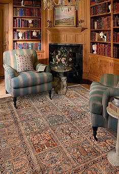 ковер в интерьере Cashmir 236042-Ghom rust