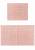 Комплект ковриков для ванной и туалета Hazar 03 Dusty Rose