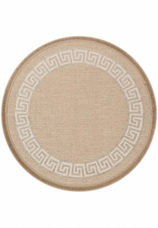 Безворсовый ковер из хлопка BRK 11-Natural White