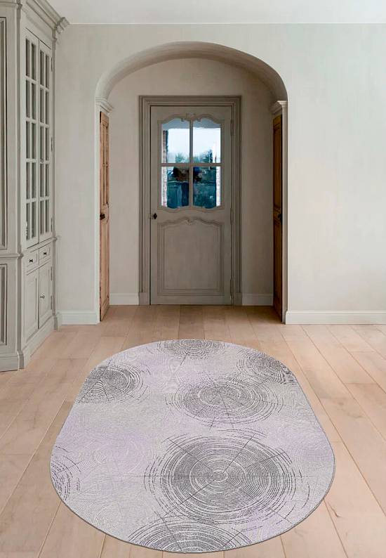 Синтетический ковер 0149VB-Grey-Lila/L.Sand-Lilac
